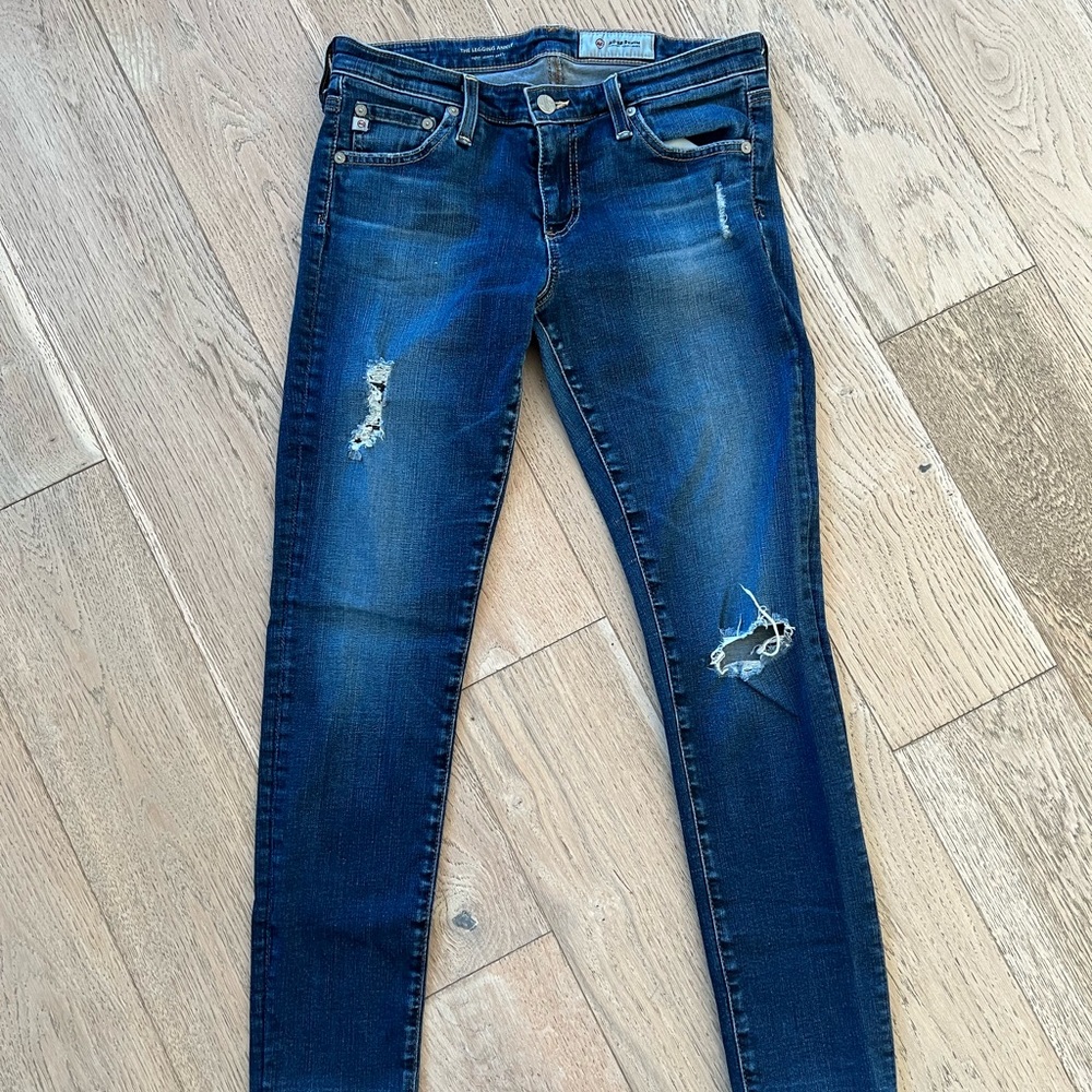 AG the legging ankle size 28 dark wash